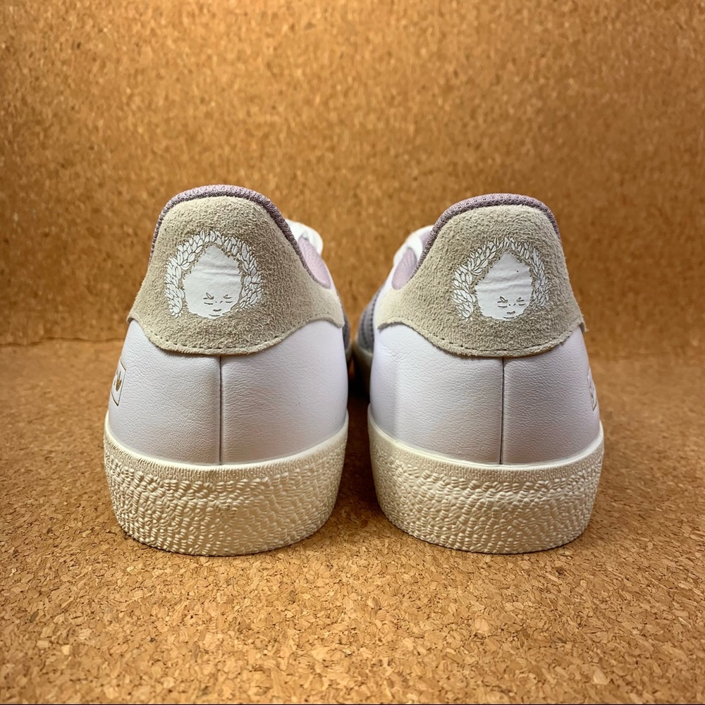 Adidas Nora Gazelle ADV Skateboarding Shoes Men's Cloud White - Picture 5 of 7